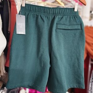 Mens Shorts VRST 8" Fleece Short Mineral Teal Heather New with Tag
